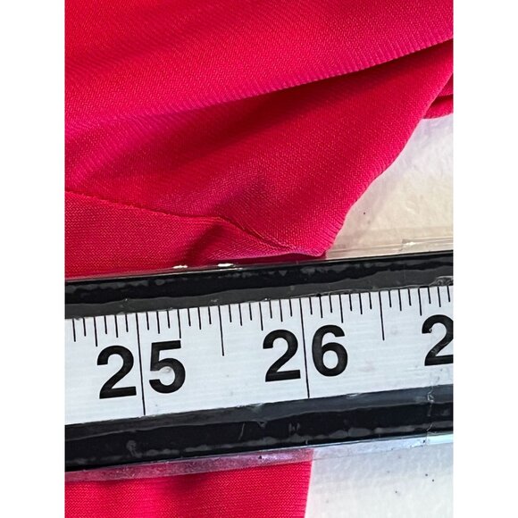 Ellen Weaver Top Womens 3/4 Sleeve Plus Size 2X Shirt Pink Fuchsia Stretch Work - Picture 10 of 13